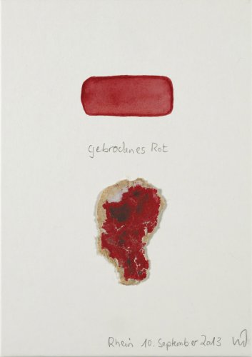 gebrochenes rot