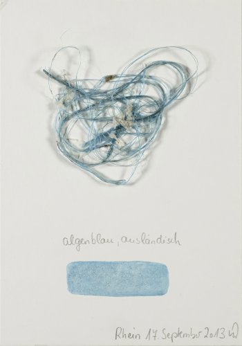 algenblau, ausländisch