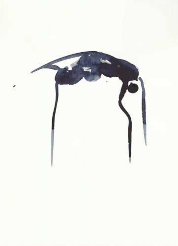 O.T. 2025, Aquarell, 31 x 23 cm