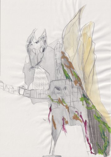 O.T. 2016, Mixed Media, 42 x 30 cm
