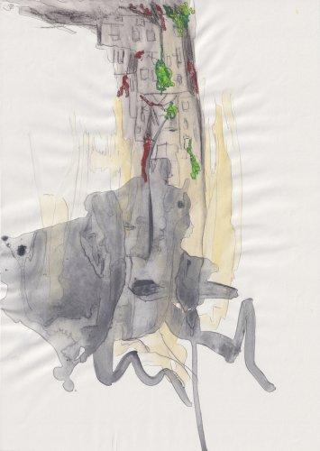 O.T. 2016, Mixed Media, 42 x 30 cm
